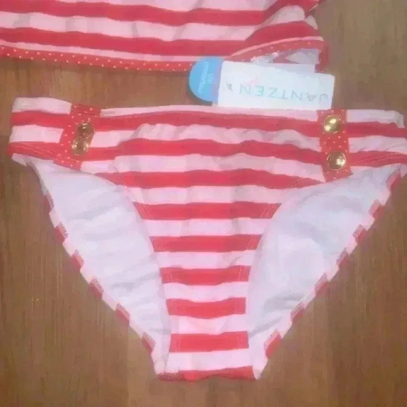 Jantzen Red Stripe Bikini - Picture 4 of 7